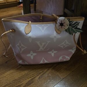 Light Pink And  Lavender Ombre  Tote